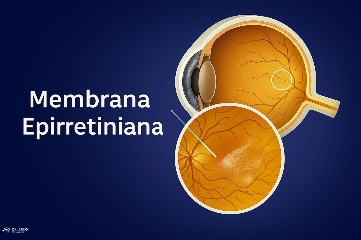 como é Membrana epirretiniana