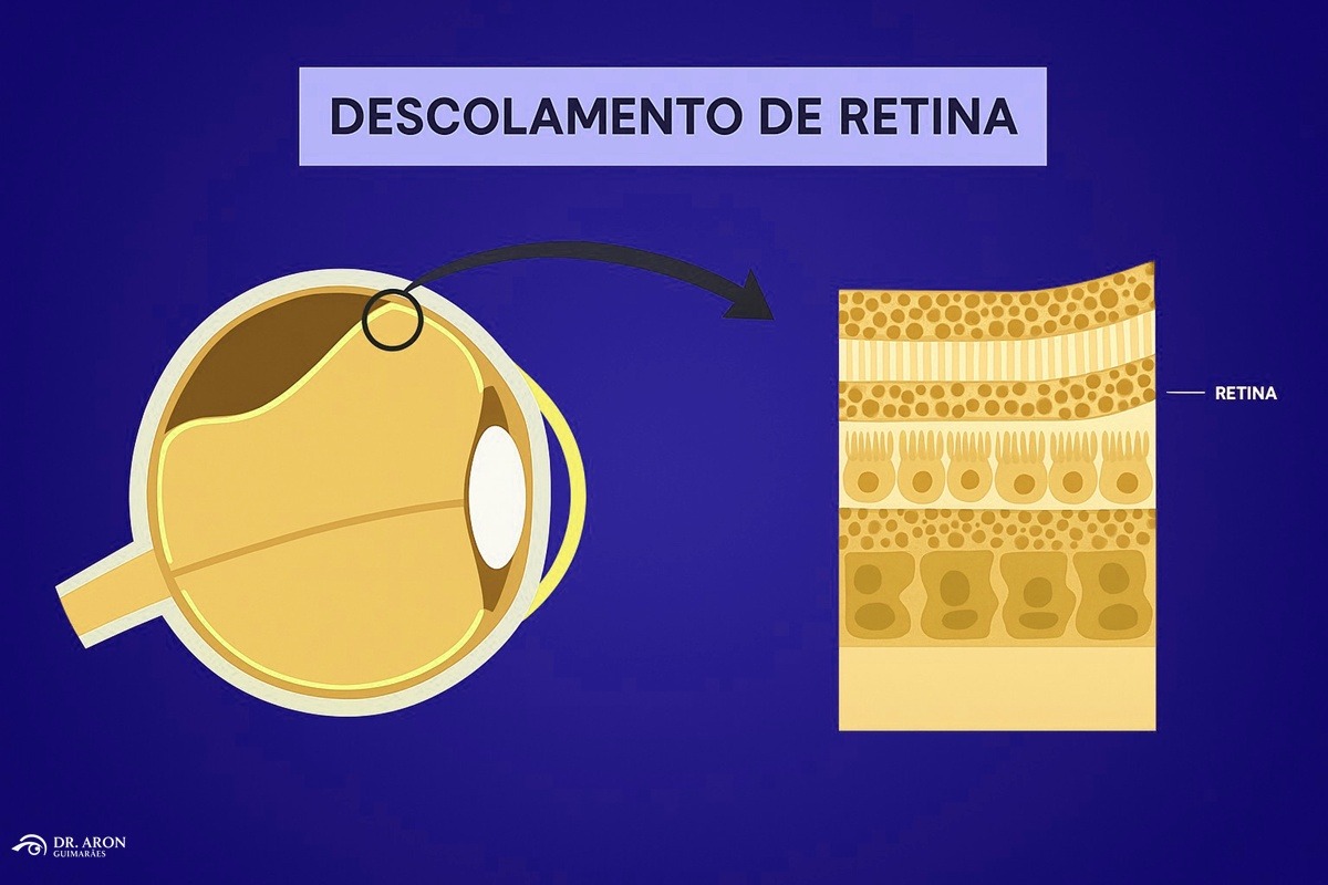 descolamento de retina