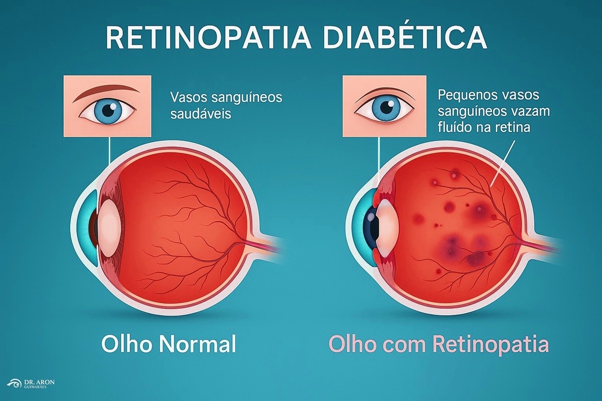 O que é a Retinopatia Diabética