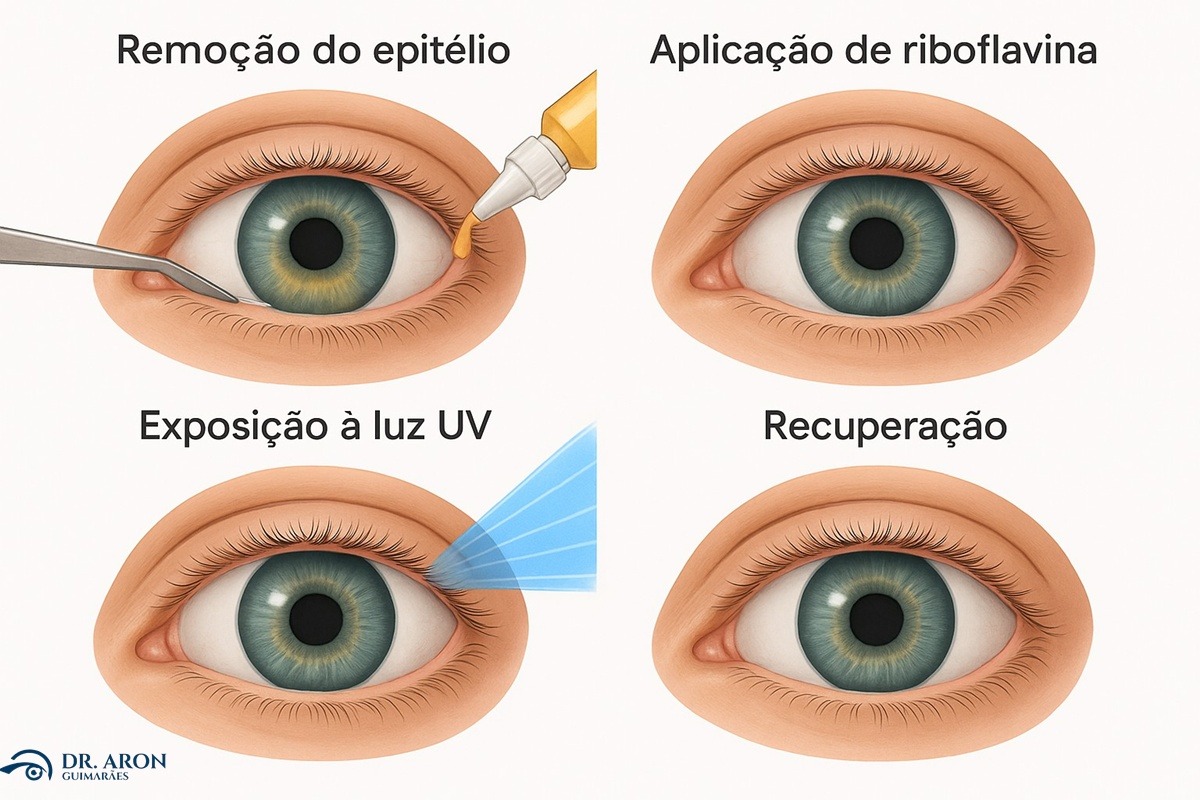 Crosslinking da Córnea para Ceratocone